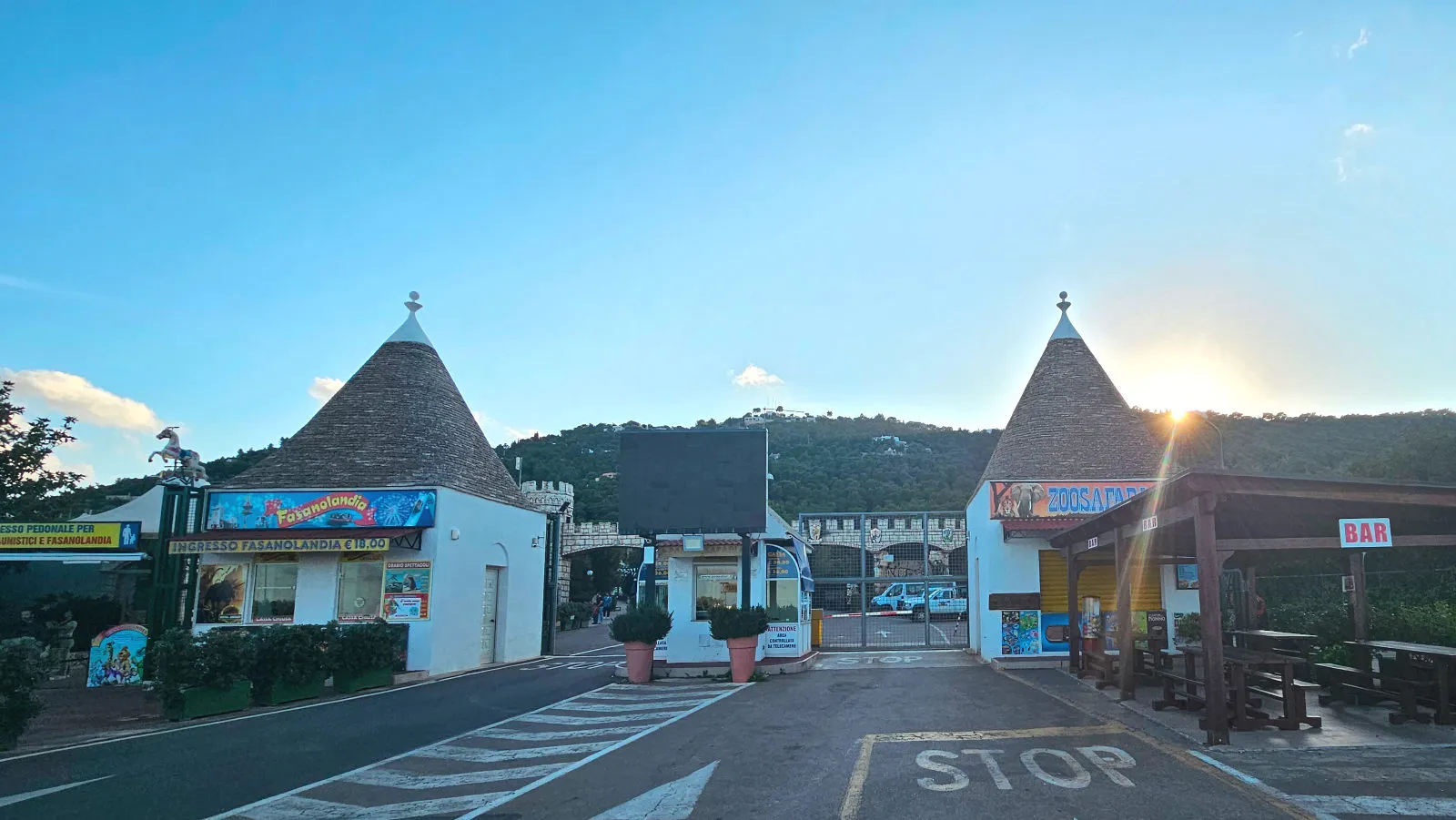 Vergnügungspark und Zoosafari Fasanolandia in Fasano