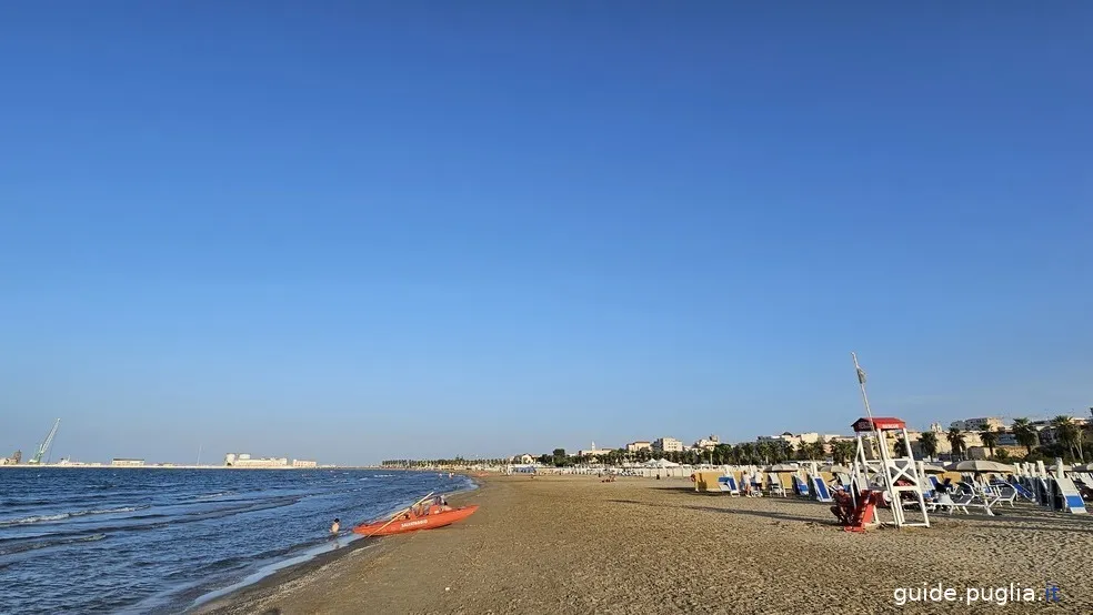 Strand von Barletta, Meer von Barletta