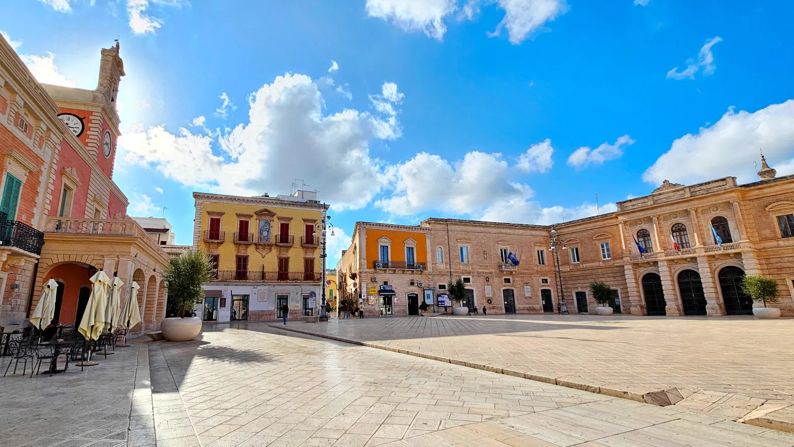 Fasano, Piazza Ciacia dans le centre historique