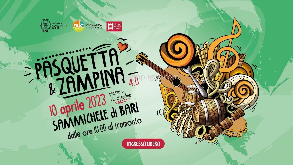 Pasquetta&amp;Zampina 4.0 - Giornata di festa di pasquetta a Sammichele di Bari
