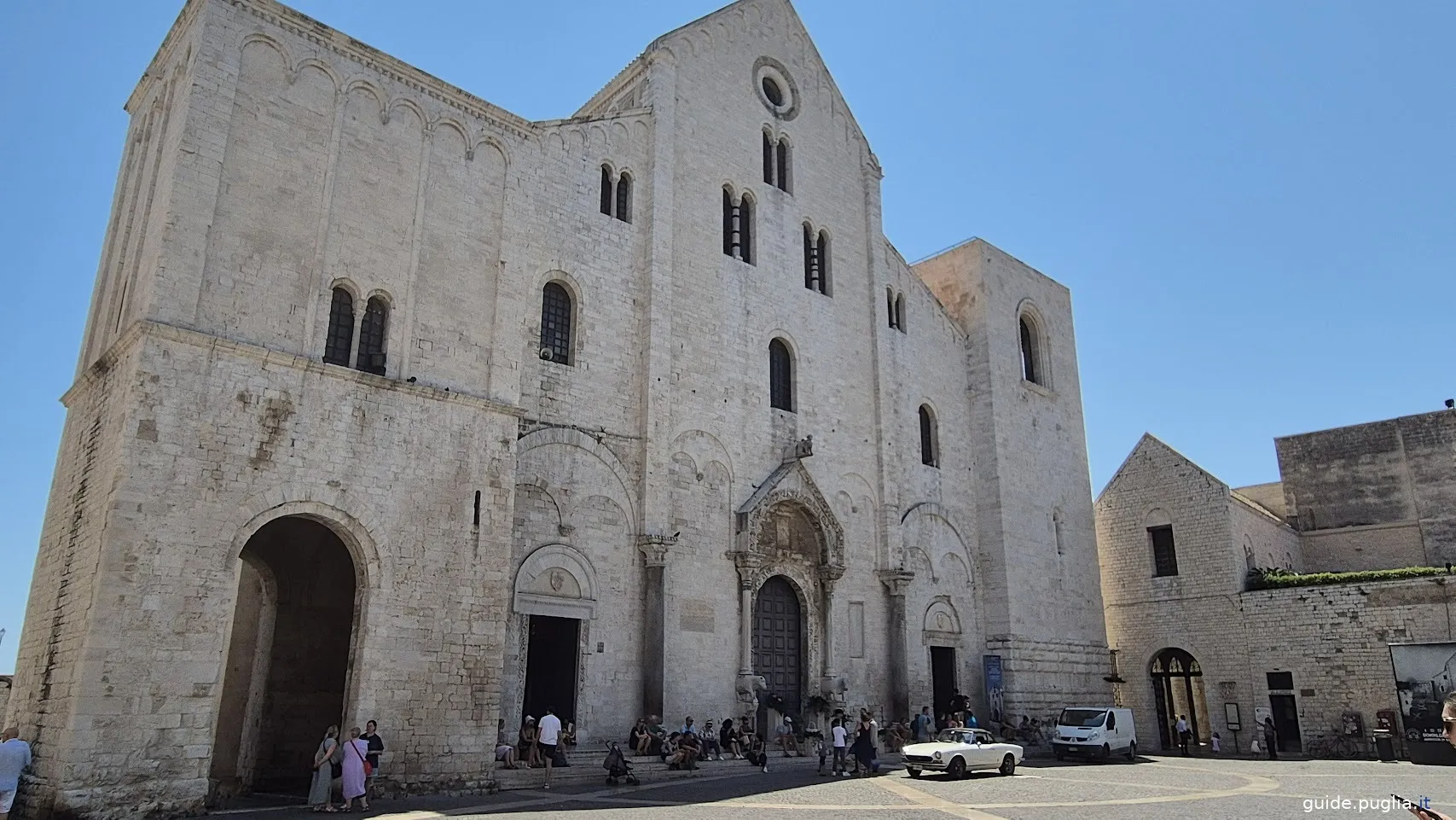 basilica di san nicola, facciata