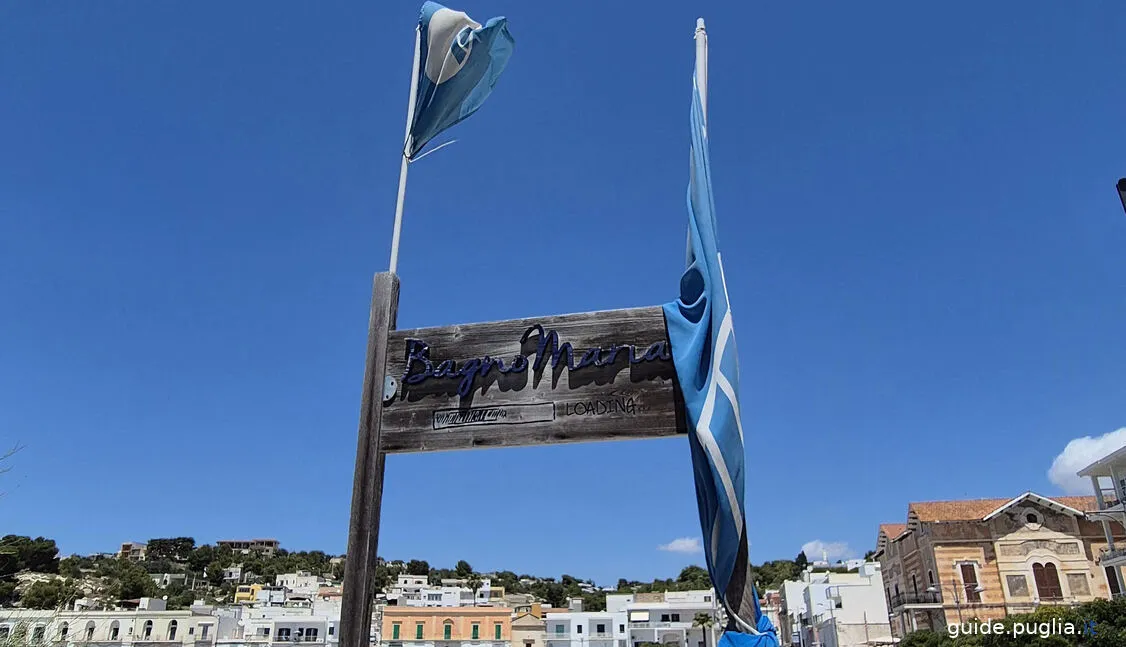 Blaue Flagge von Santa Maria a Bagno