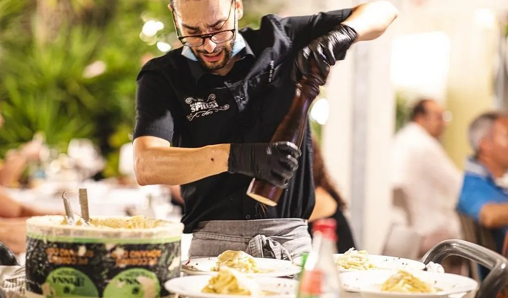 Plats typiques de Brindisi au restaurant Spilusi