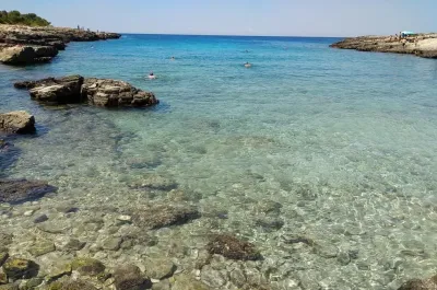 Porto Selvaggio Apulien: einer der schönsten Strände im Salento
