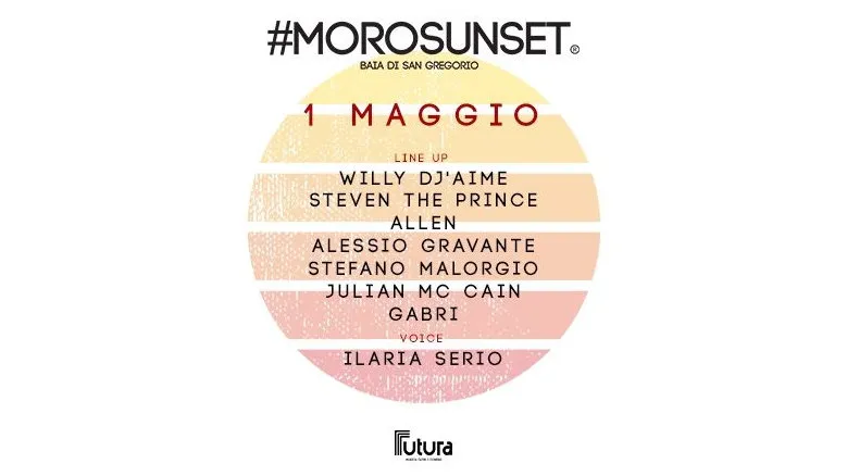 Primo Maggio 2025 al MoroSunset, Baia di San Gregorio, Lecce