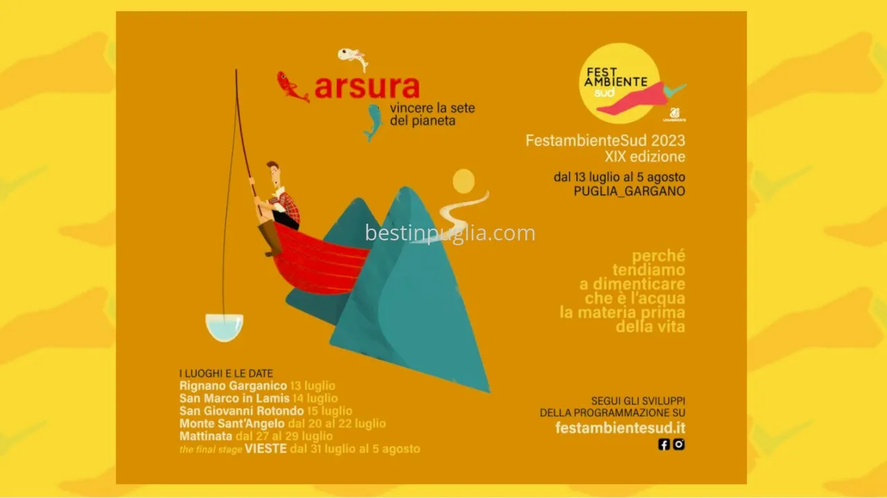 FestambienteSud on the Gargano in Puglia - Event poster