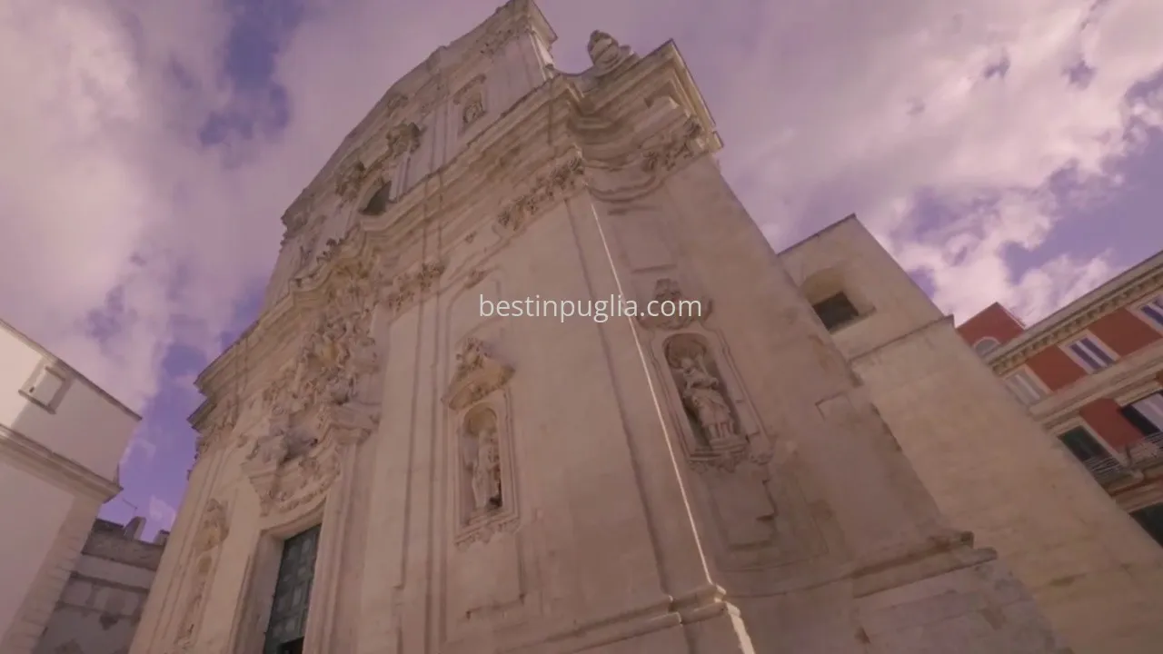 Basilique de San Martino in Martina Franca, la fa&ccedil;ade baroque