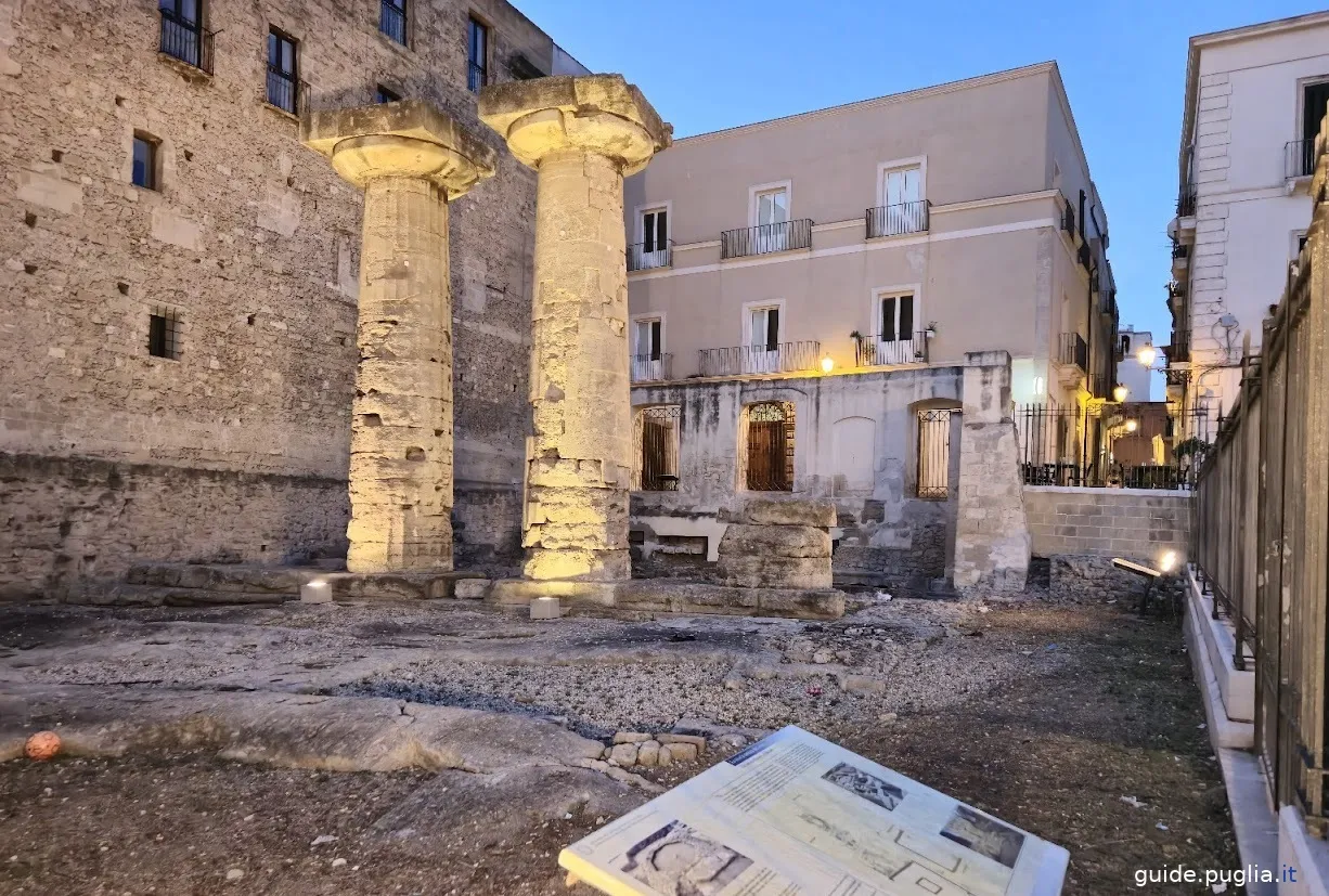 colonnes, temple de Poséidon