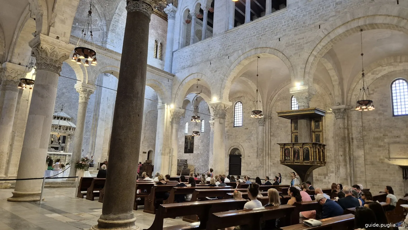basilica of san nicola, interior 1