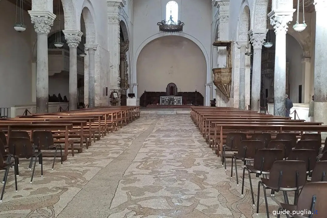 Intérieur de la cathédrale d'Otrante