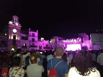 The zampina festival in Sammichele di Bari