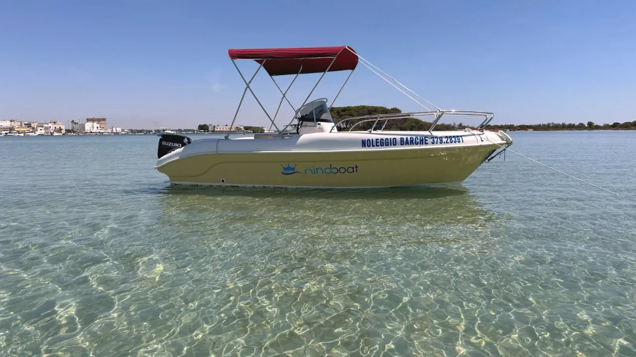Noleggio barca Porto Cesareo all'alba