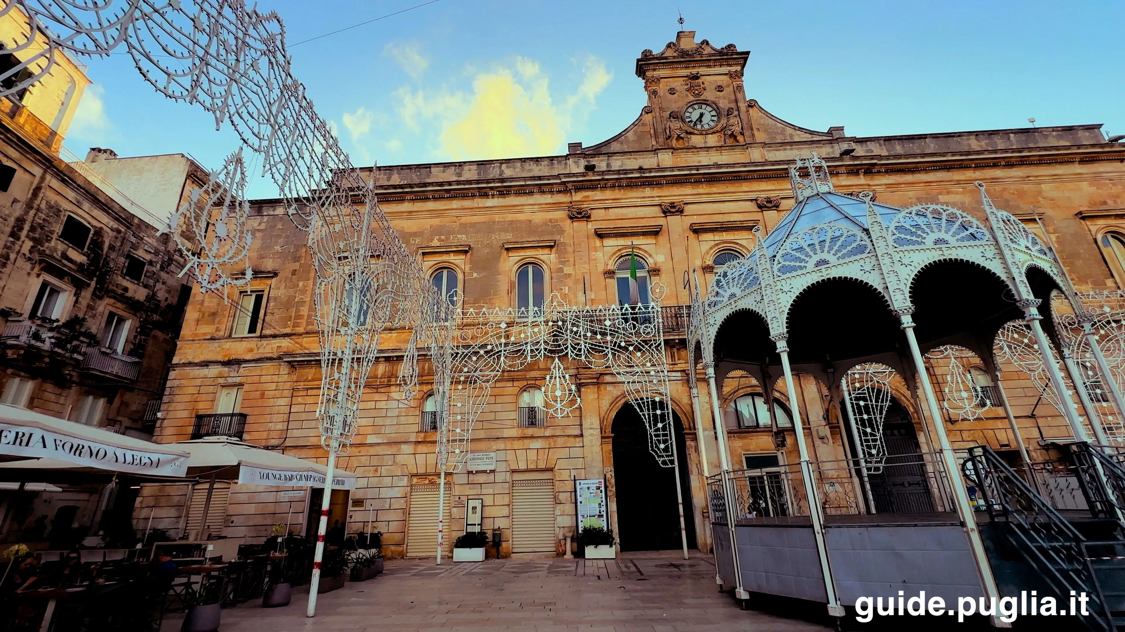 Zentraler Platz von Ostuni