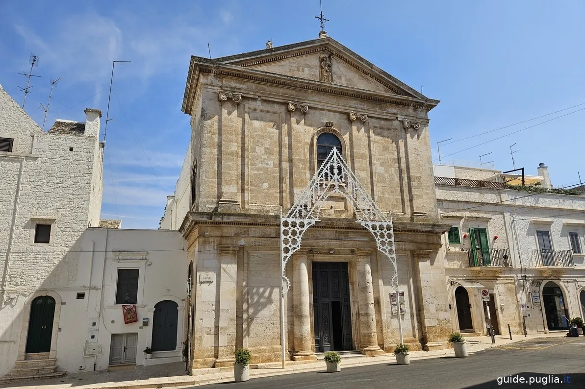 église de San Rocco, saint patron de Locorotondo