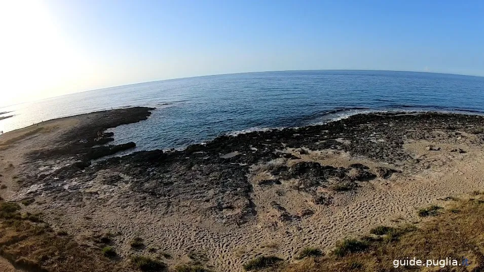 Torre Pozzelle beach, Torre Pozzella sea