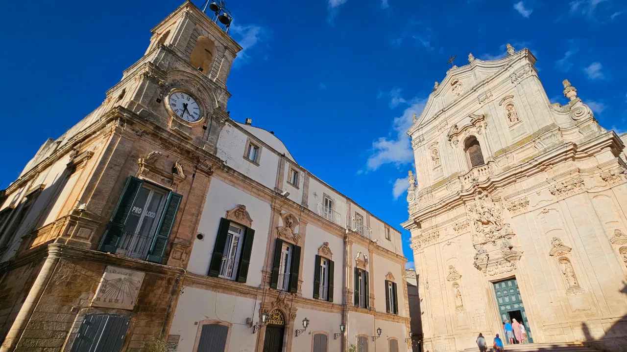 Martina Franca, Baroque University Palace and Basilica of San Martino