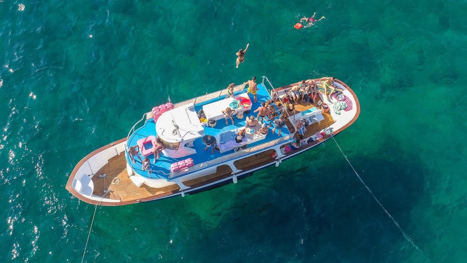 Escursione lunga a Santa Maria di Leuca in motobarca d'epoca (BODU FUHJ)