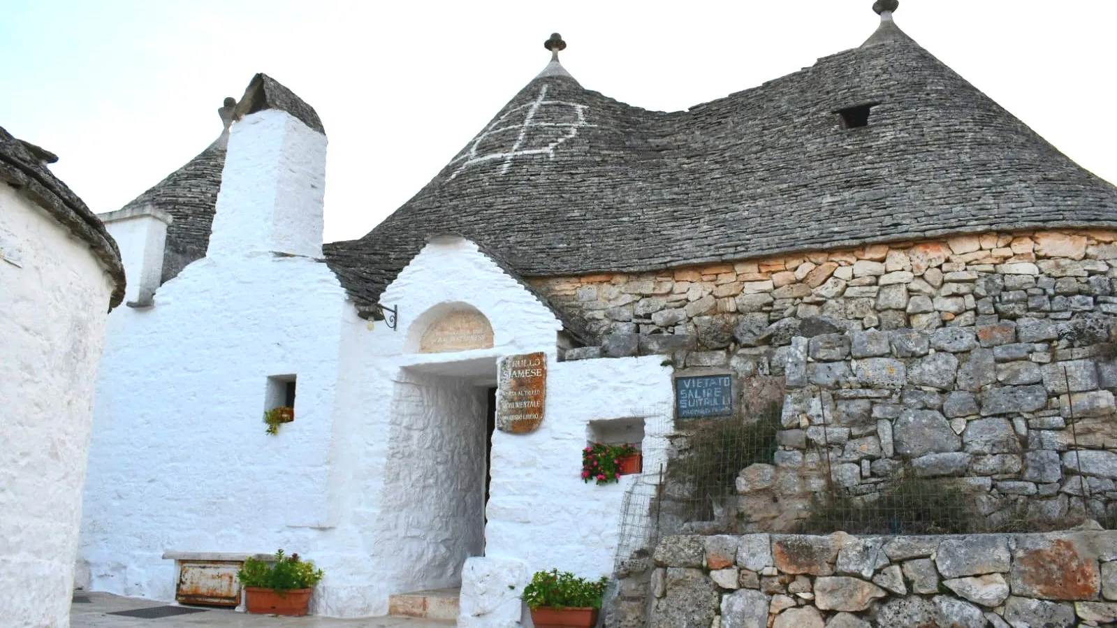 Alberobello, Trullo Siamese in the historic center