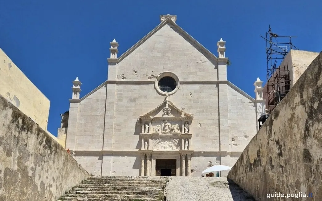 church santa maria a mare, island san nicola, tremiti islands