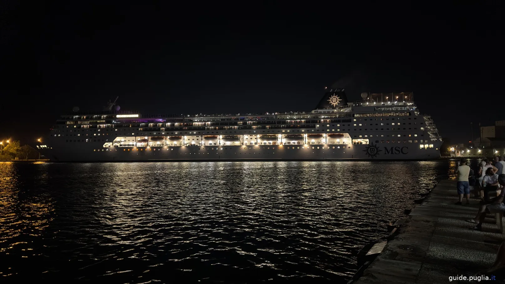 MSC Brindisi cruise ship.