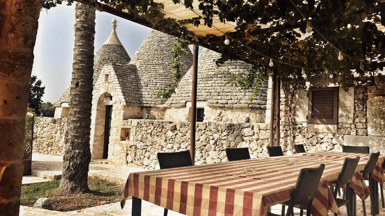 The Trulli in the Valle d'Itria territory