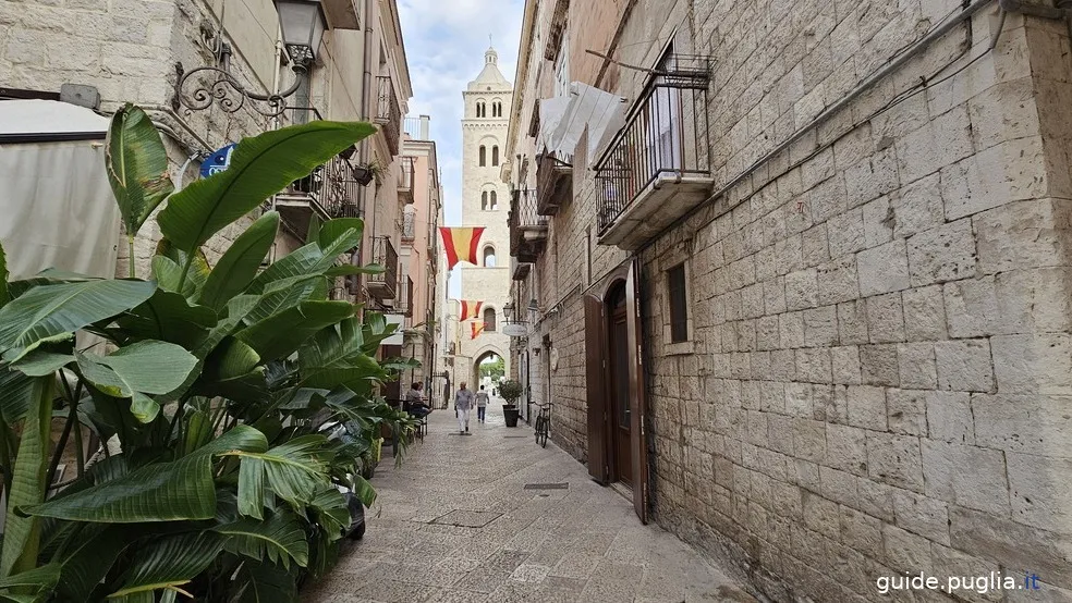 alleys of the city of barletta