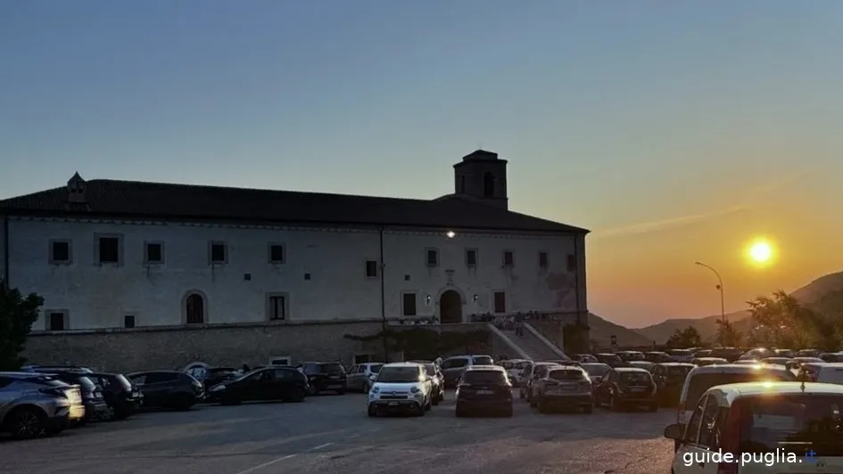 exterior of the sanctuary of San Matteo, in San Marco in Lamis