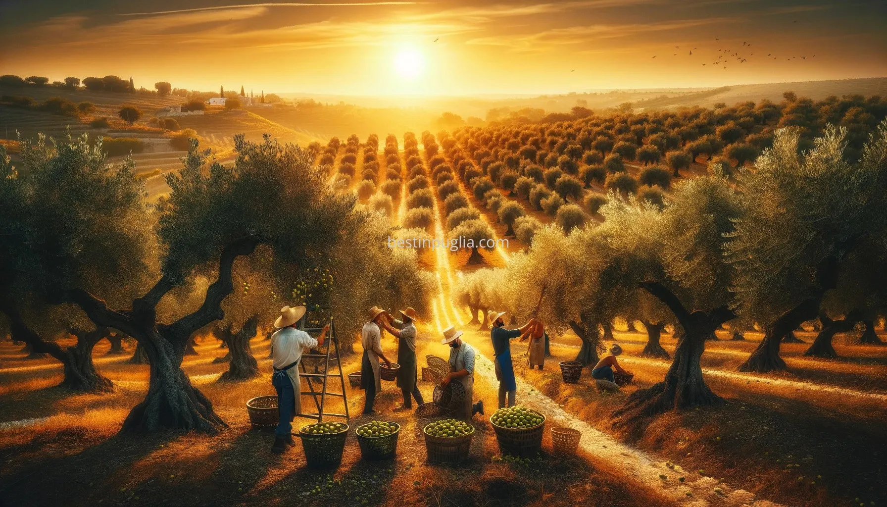 Erleben Sie die Erfahrung der Olivenernte