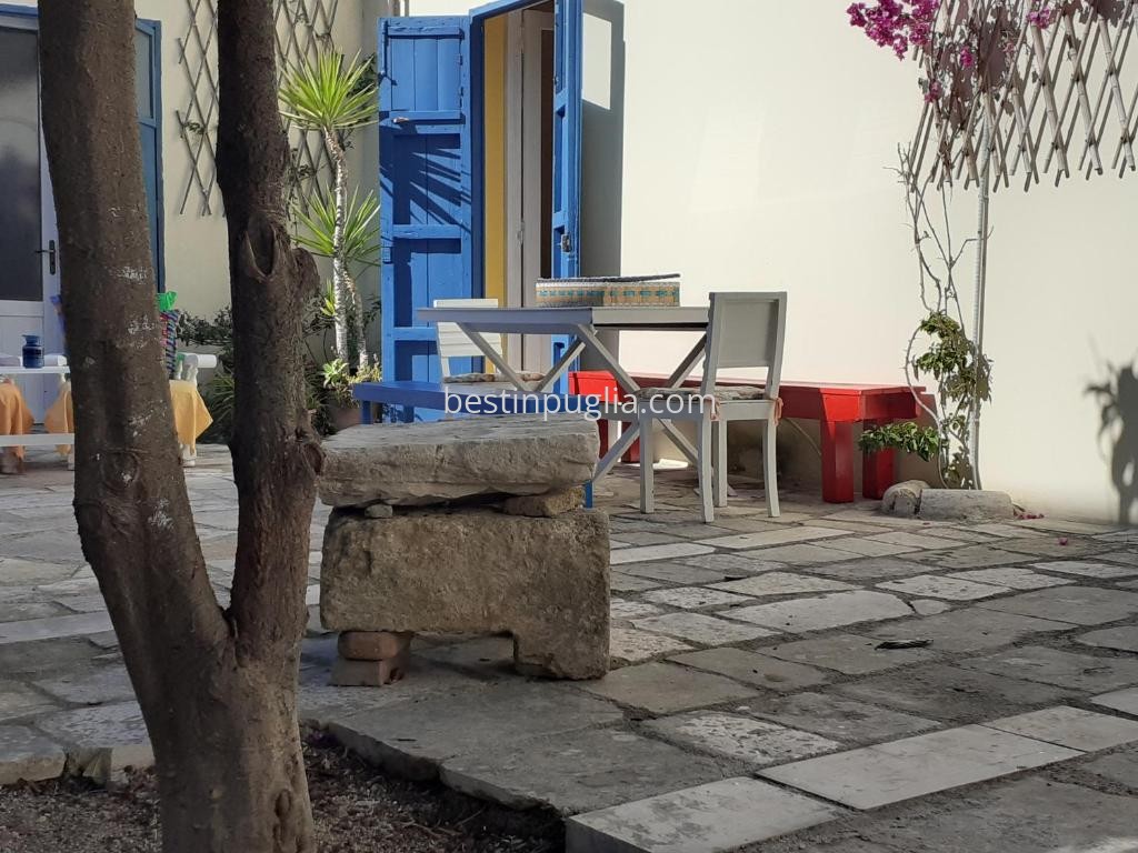 B&B Brindisi Il Cortile delle monaca, cortile interno privato