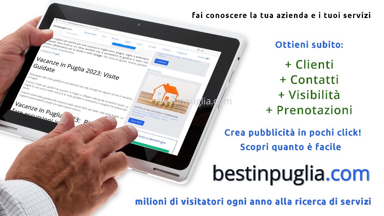 Come sponsorizzare e far conoscere la propria azienda in Puglia