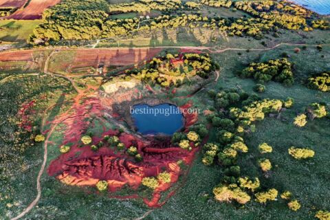 Bauxite Cave the nicest landscape of Salento